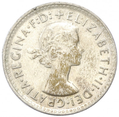 3 пенса 1963 года Австралия