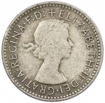 6 пенсов 1961 года Австралия