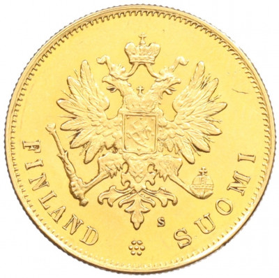 10 марок 1882 года Русская Финляндия