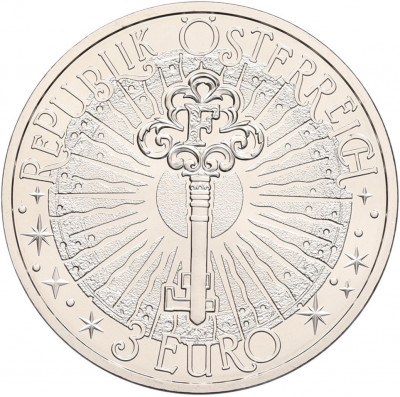 3 евро 2026 года Австрия «Фантастические мифические существа — Гиппокампус»