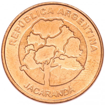 1 песо 2020 года Аргентина