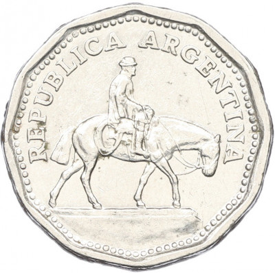 10 песо 1962 года Аргентина