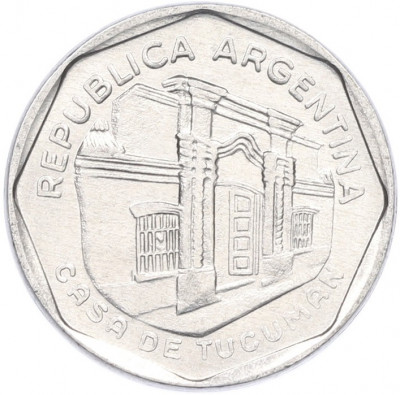 5 аустралей 1989 года Аргентина