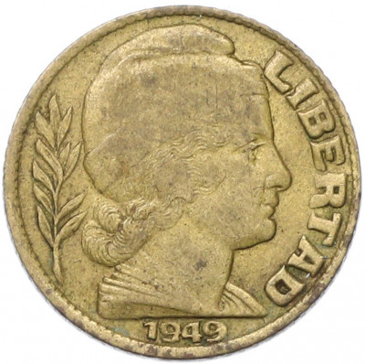 5 сентаво 1949 года Аргентина