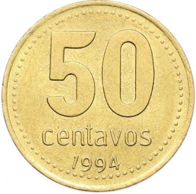 50 сентаво 1994 года Аргентина