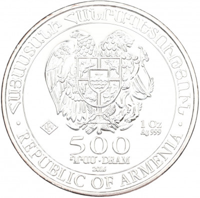 500 драм 2016 года Армения «Ноев ковчег»