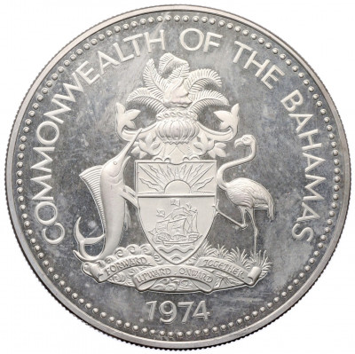 5 долларов 1974 года Багамские острова