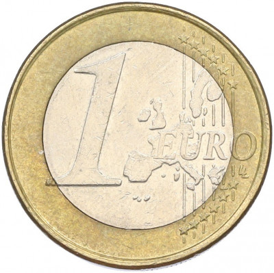 1 евро 2002 года Бельгия