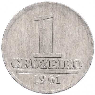 1 крузейро 1961 года Бразилия