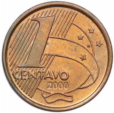 1 сентаво 2000 года Бразилия