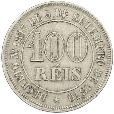 100 рейс 1881 года Бразилия