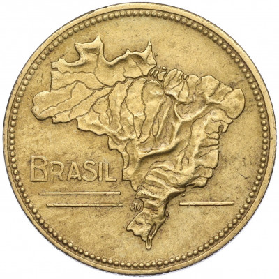 5 крузейро 1943 года Бразилия