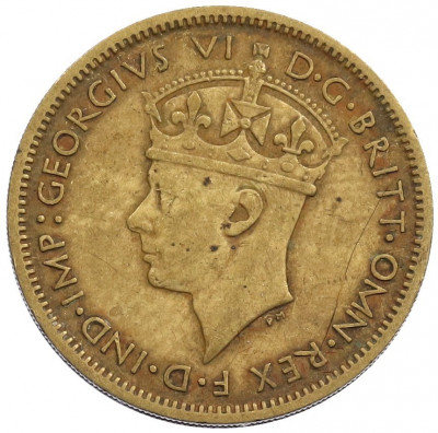 1 шиллинг 1938 года Британская Западная Африка