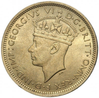 1 шиллинг 1947 года Британская Западная Африка