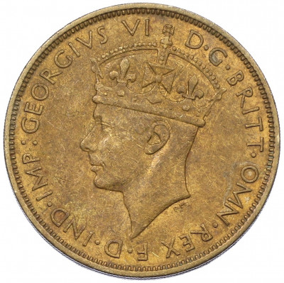 2 шиллинга 1947 года KN Британская Западная Африка