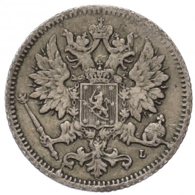 25 пенни 1890 года Русская Финляндия