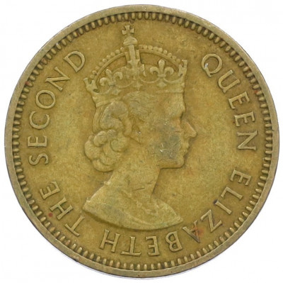 5 центов 1971 года Британский Гондурас