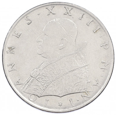 100 лир 1959 года Ватикан