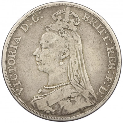 1 крона 1889 года Великобритания