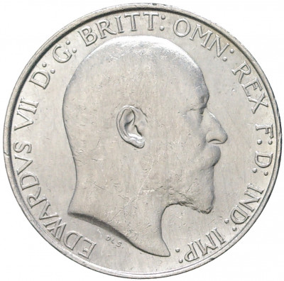 1 флорин (2 шиллинга) 1910 года Великобритания