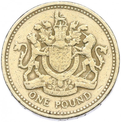 1 фунт 1983 года Великобритания