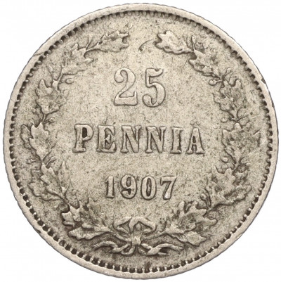 25 пенни 1907 года Русская Финляндия