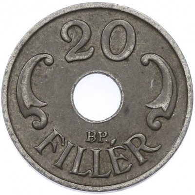 20 филлеров 1941 года Венгрия