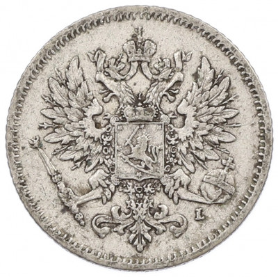 25 пенни 1909 года Русская Финляндия