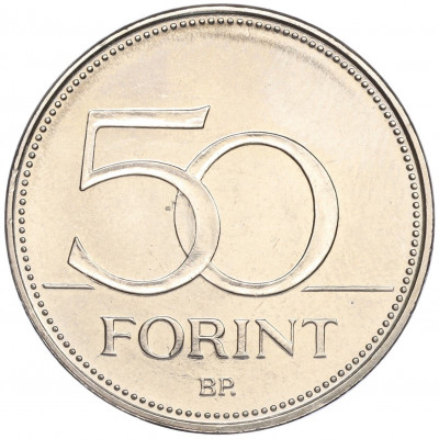 50 форинтов 2006 года Венгрия «125 лет основанию Венгерского Красного Креста»