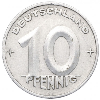 1 пфенниг 1950 года A Восточная Германия (ГДР)