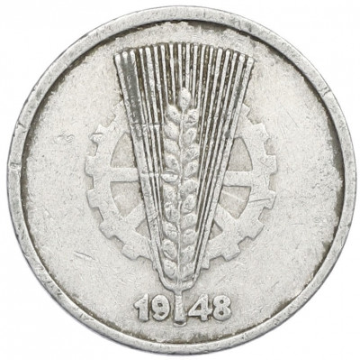 10 пфеннигов 1948 года A Восточная Германия (ГДР)