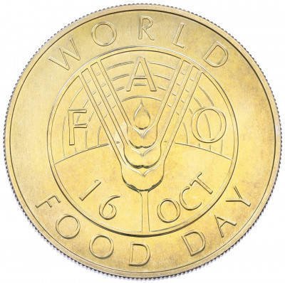 10 долларов 1981 года Восточные Карибы «ФАО — Всемирный день продовольствия»