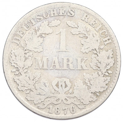 1 марка 1876 года A Германия