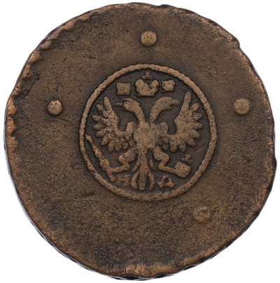 5 копеек 1727 года НД