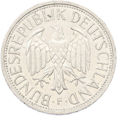 1 марка 1983 года F Западная Германия (ФРГ)