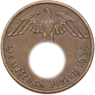 2 рейхспфеннига 1938 года A Германия