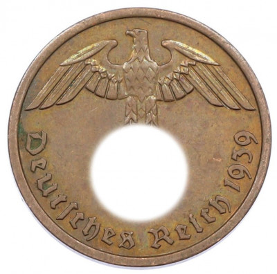 2 рейхспфеннига 1939 года A Германия