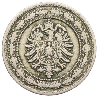 20 пфеннигов 1888 года F Германия