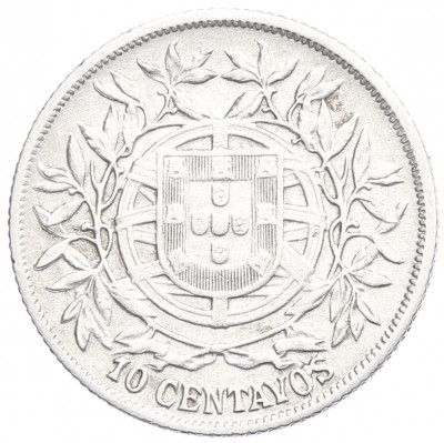10 сентаво 1915 года Португалия