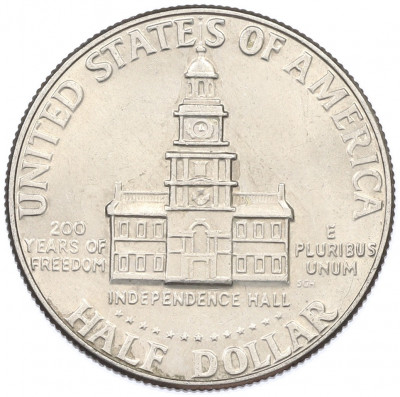 1/2 доллара (50 центов) 1976 года США «200 лет Независимости»