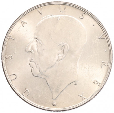 2 кроны 1938 года Швеция «300 лет поселению Делавэр»