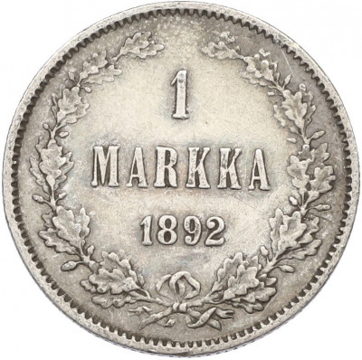1 марка 1892 года Русская Финляндия