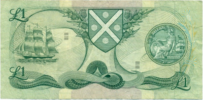1 фунт 1978 года Великобритания (Банк Шотландии)