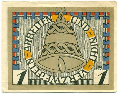 1 марка 1920 года Германия — Аугустенбург (Нотгельд)
