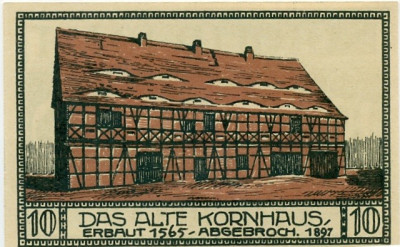 10 пфеннигов 1921 года Германия — Биттерфельд (Нотгельд)