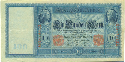 100 марок 1910 года Германия