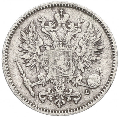 50 пенни 1892 года Русская Финляндия