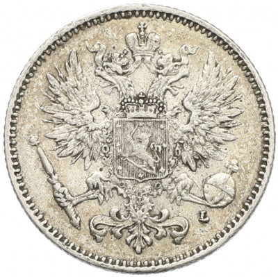 50 пенни 1911 года Русская Финляндия