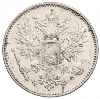 50 пенни 1915 года Русская Финляндия