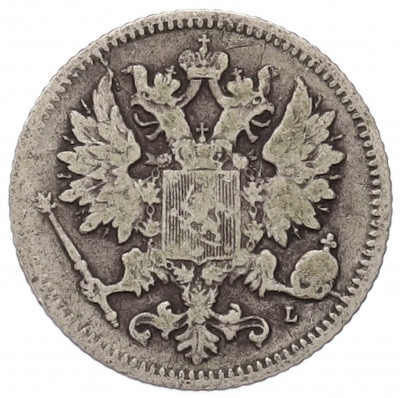 25 пенни 1890 года Русская Финляндия